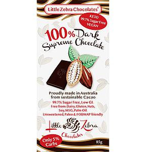 Little Zebra 100% Dark Supreme Chocolate 85g