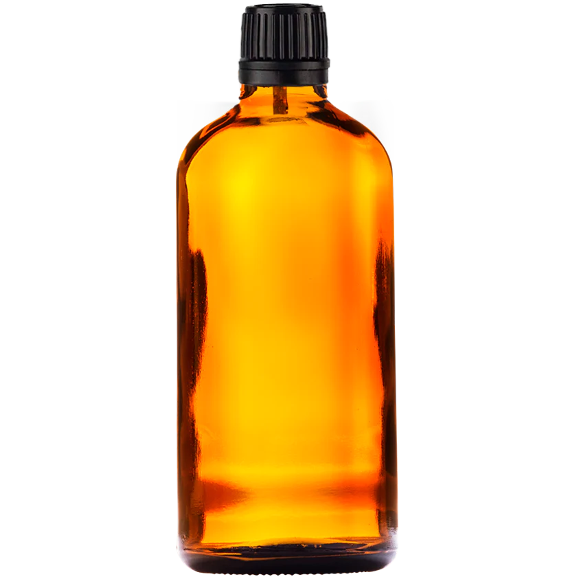 Amber Bottle With Cap 100ml