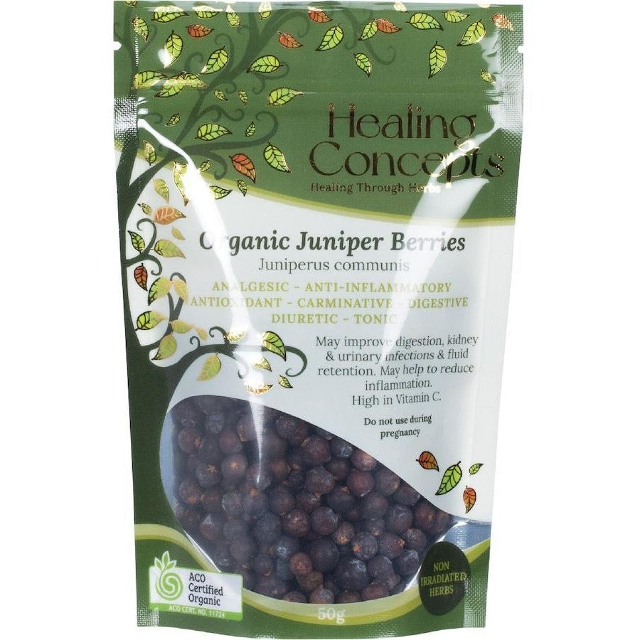 Healing Concepts Organic Juniper Berries 50g