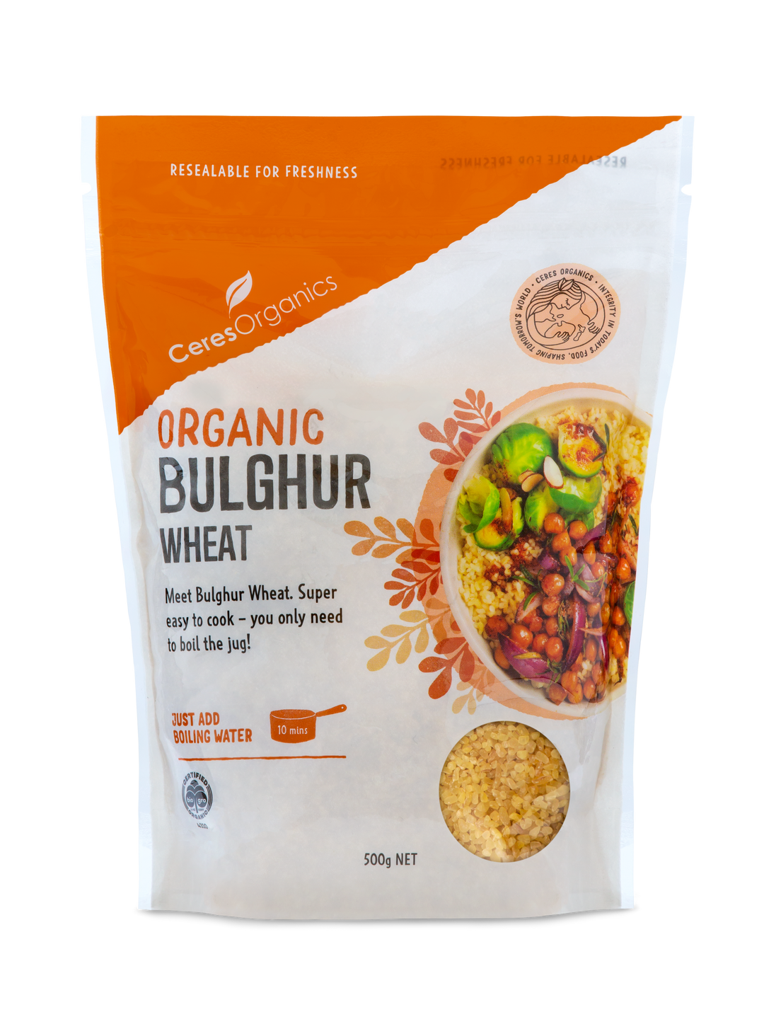 Ceres Organics Bulghur Wheat 500g