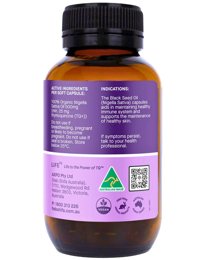 Hab Shifa Black Seed Oil Capsules