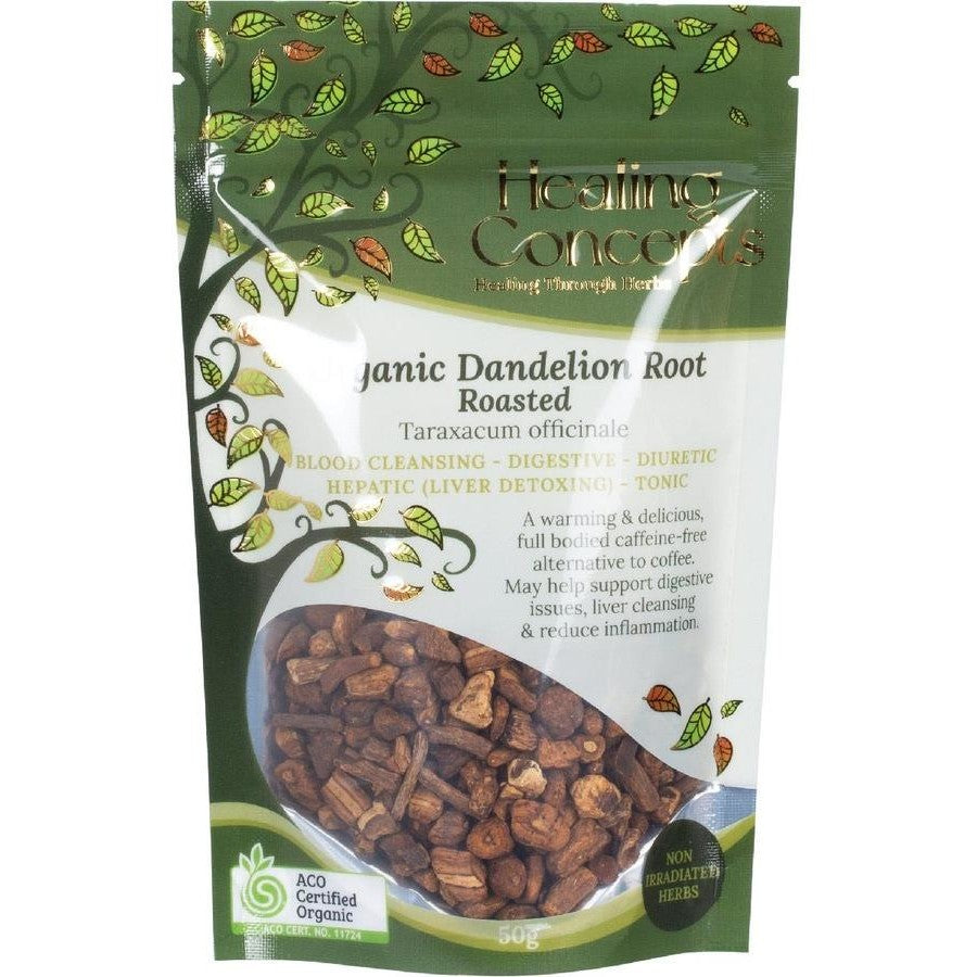 Healing Concepts Organic Dandelion Root Raw 50g
