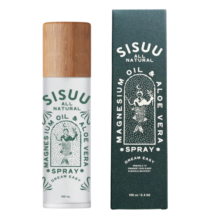 Sisuu Recovery Spray: Magnesium Oil & Aloe Vera 100ml