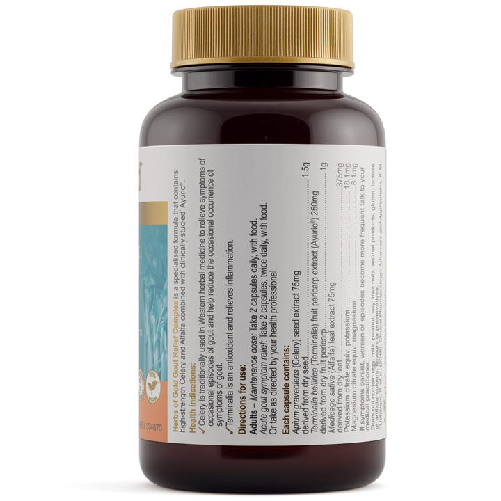 Herbs Of Gold Gout Relief 60c