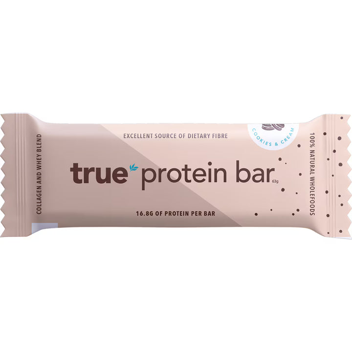 True Protein Bar Cookies & Cream 63g