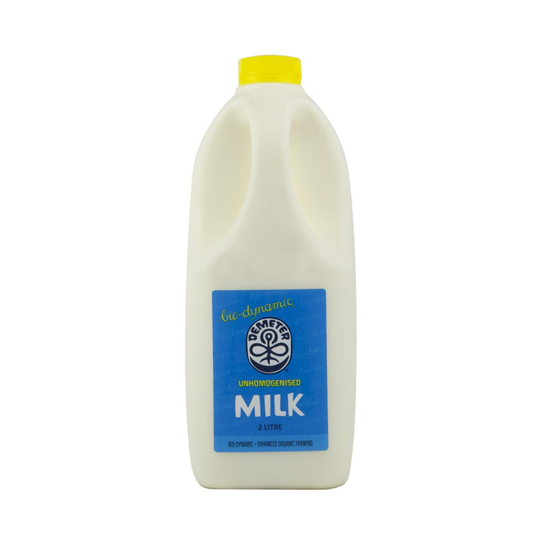 Demeter Biodynamic Full Cream Milk Unhomogenised 2l