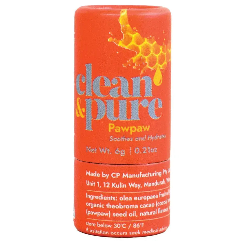 Clean & Pure Pawpaw Lip Balm Tube 6g