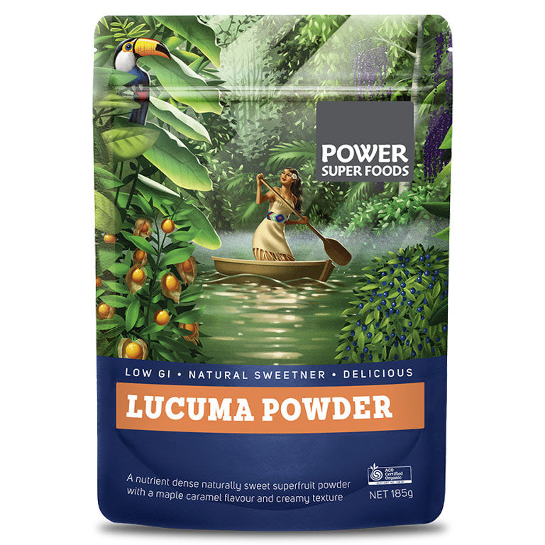 Power Super Foods Organic Lucuma Powder 185g