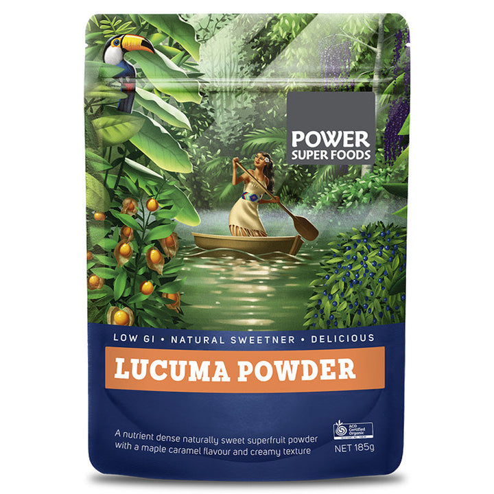 Power Super Foods Organic Lucuma Powder 185g