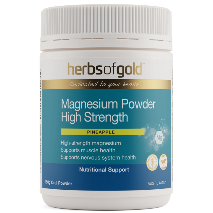 Herbs Of Gold Magnesium Powder High Strength