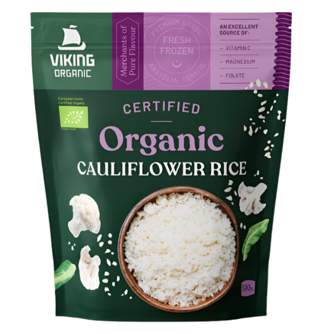 Viking Organic Cauliflower Rice 500g