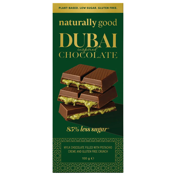 Naturally Good Dubai Inspired Chocolate Block 100g