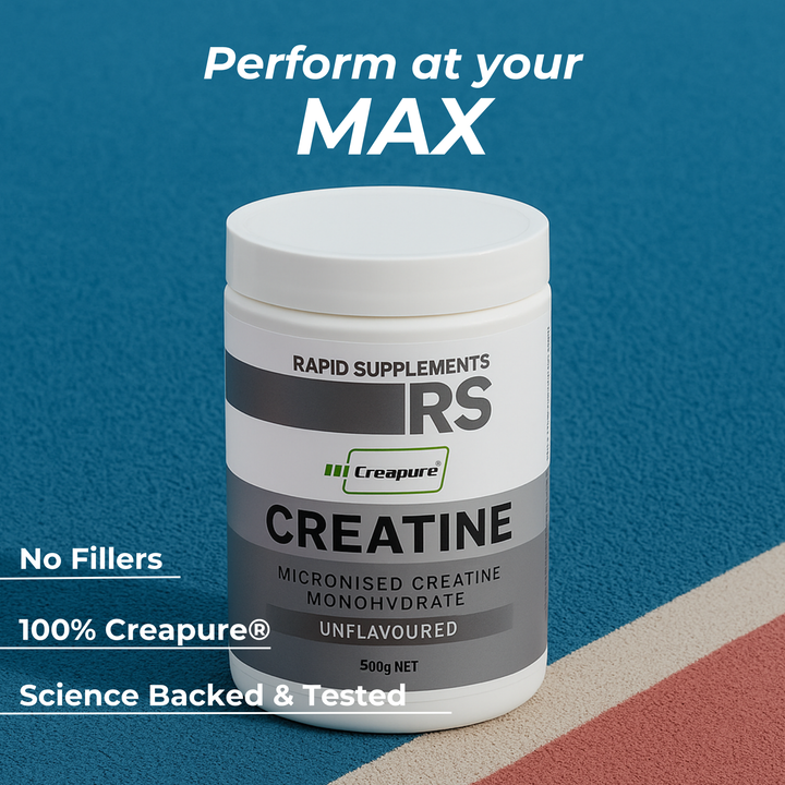 Rapid Supplements Creapure Creatine Unflavoured 500g