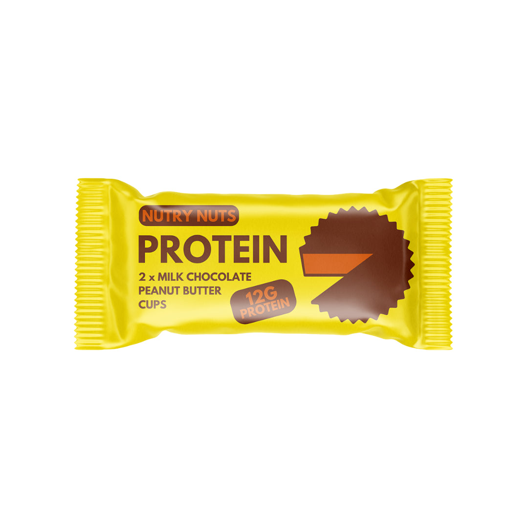 Nutry Nuts Protein Peanut Butter Cups Milk Choc 42g