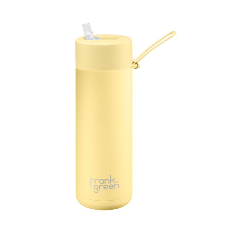 Frank Green Reusable Bottle Buttermilk 20oz