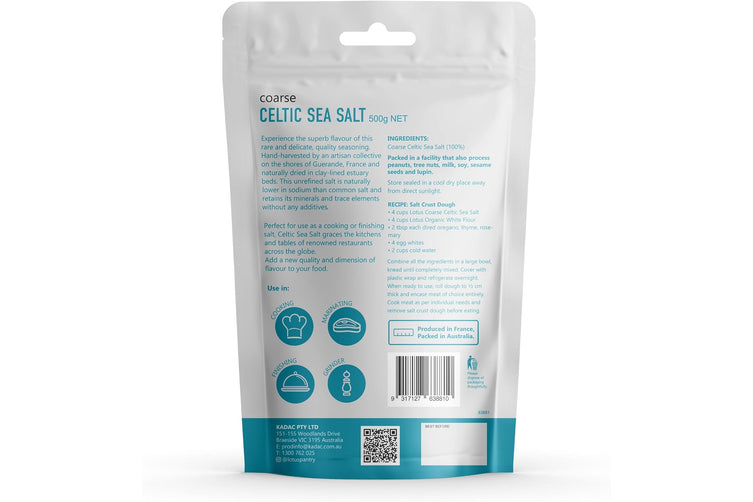 Lotus Celtic Sea Salt Coarse 500g