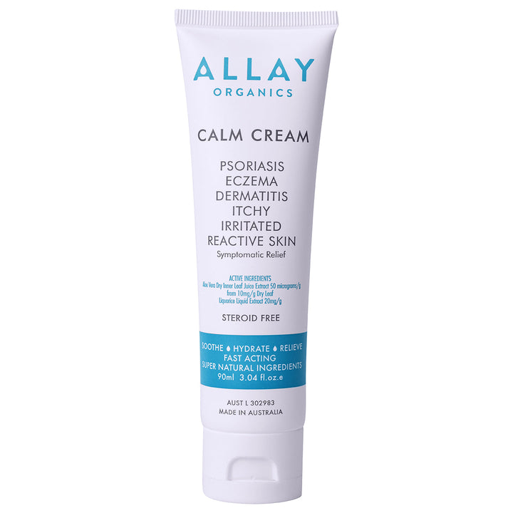 Allay Organics Calm Cream For Psoriasis & Eczema 90ml