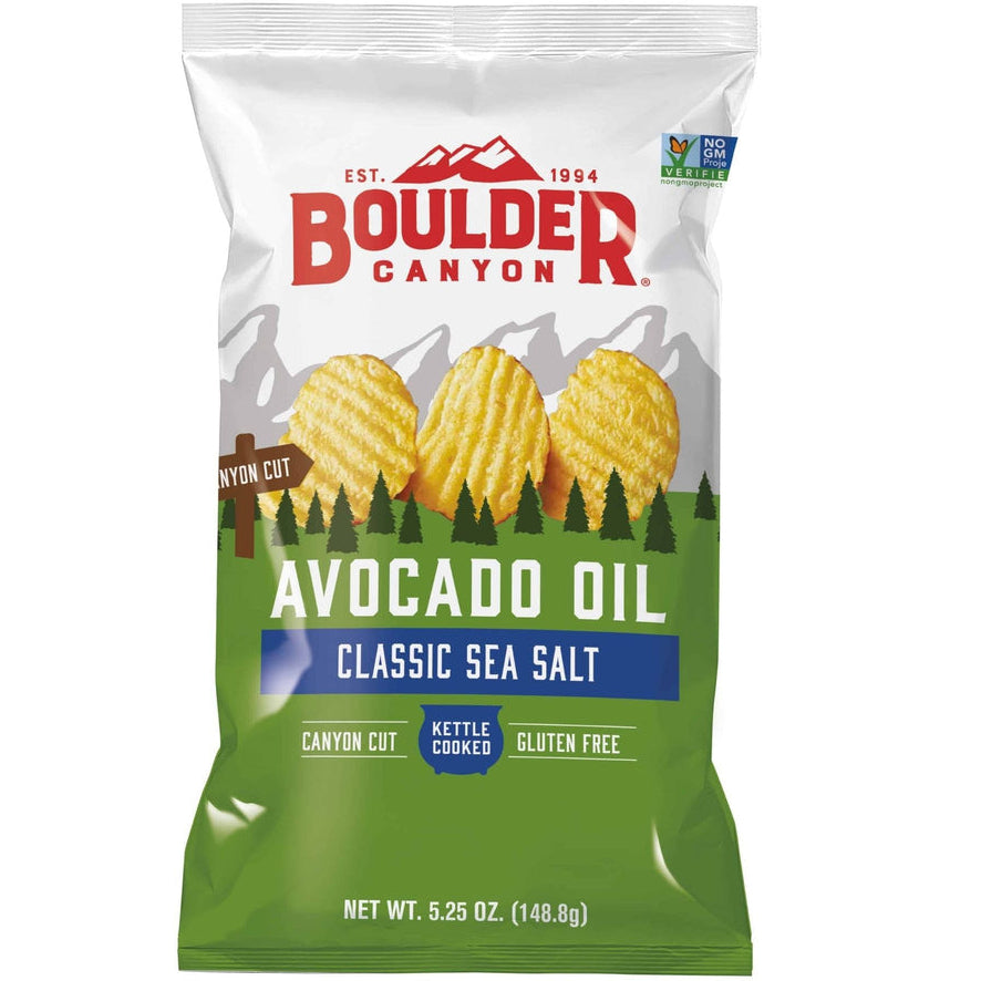 Boulder Canyon Avocado Oil Sea Salt Potato Chips 149g