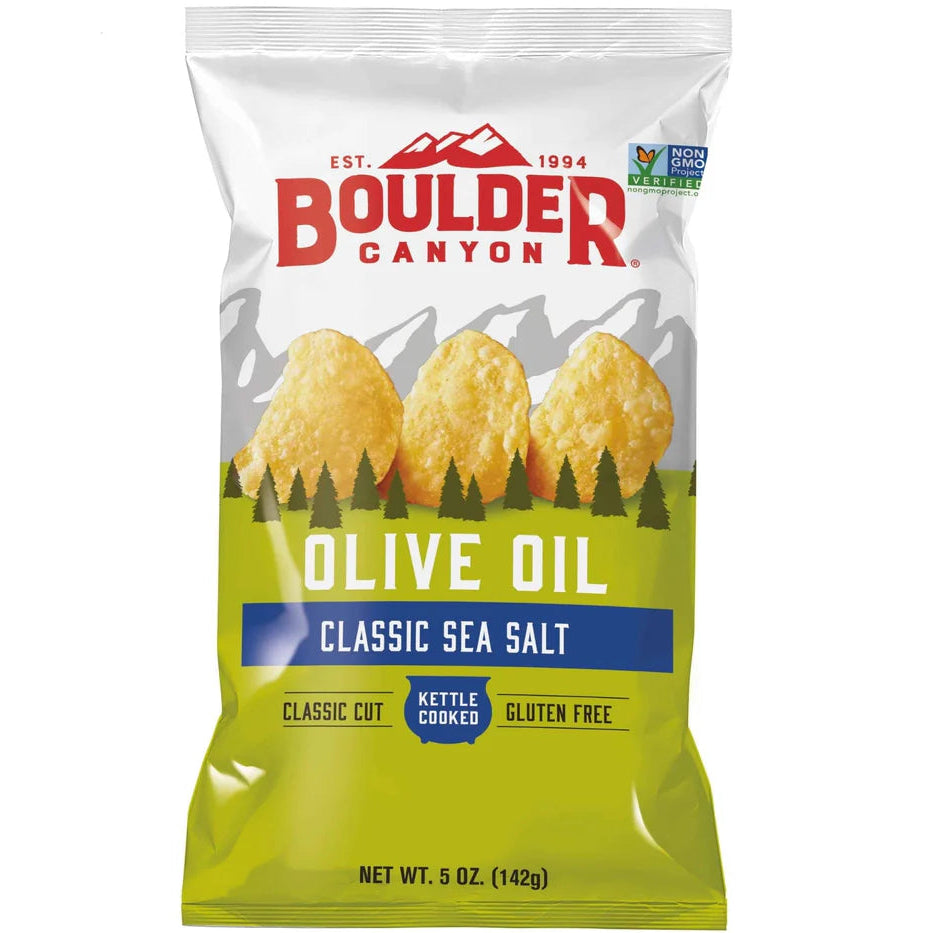 Boulder Canyon Olive Oil Potato Chips 142g