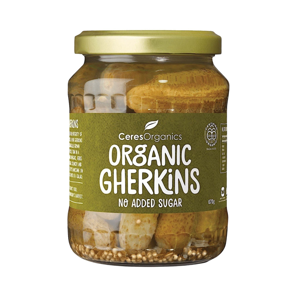 Ceres Organics Gherkins 670g