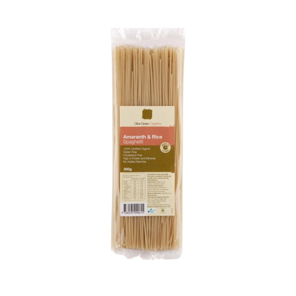 Olive Green Organics Amaranth Spaghetti 300g