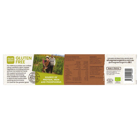 Olive Green Organics Andean Grains Spaghetti 250g