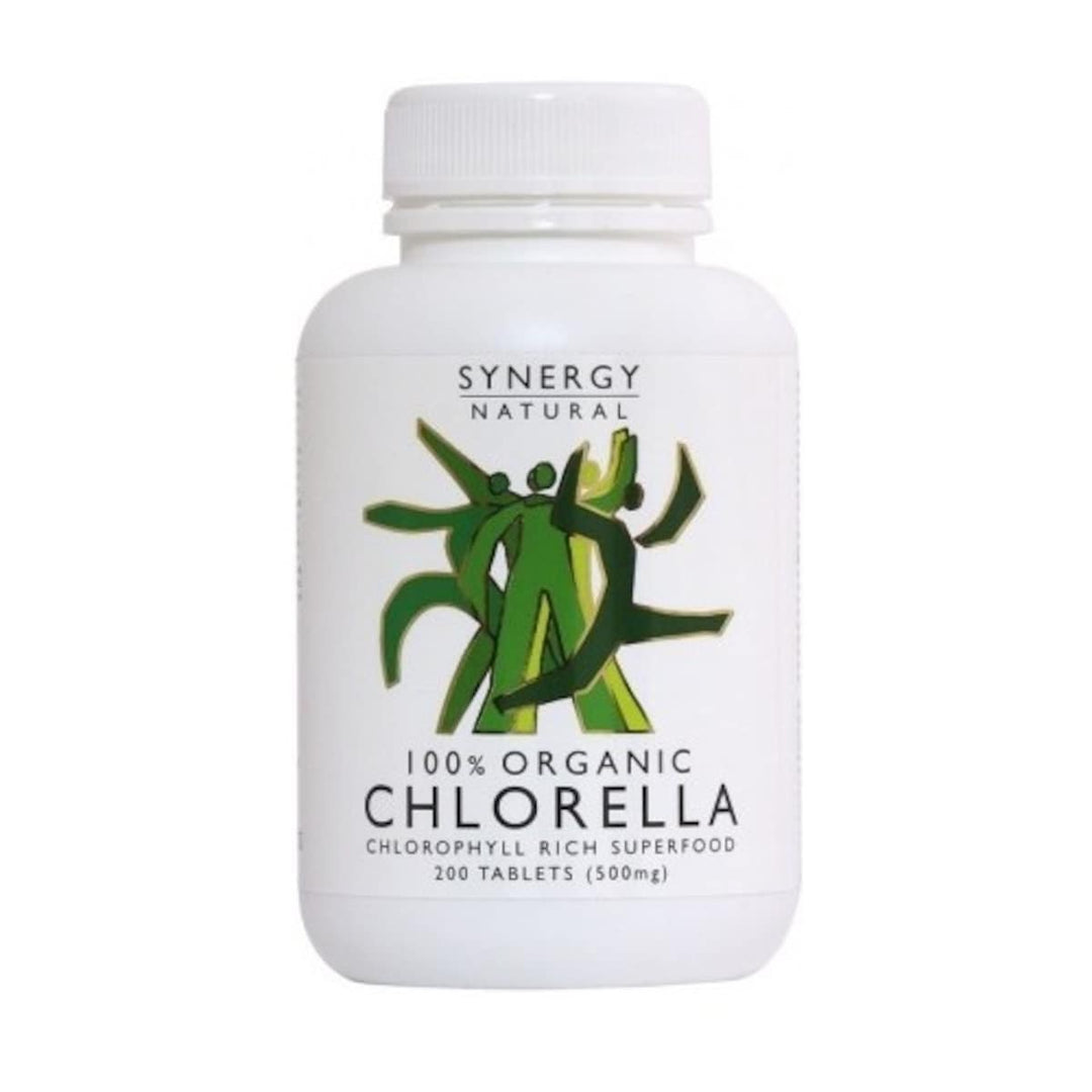 Synergy Organic Chlorella Tablets 200t