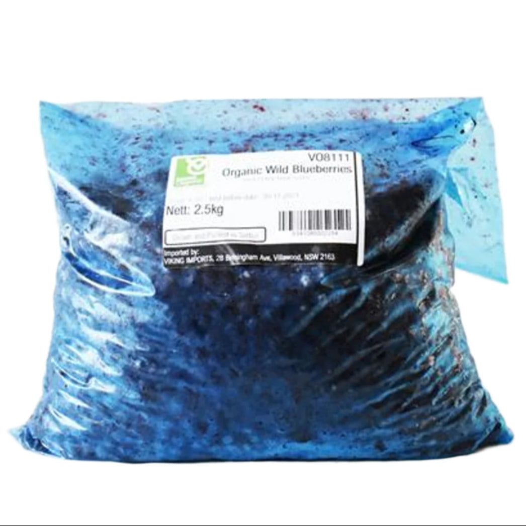 Viking Organic Wild Blueberries 2.5kg