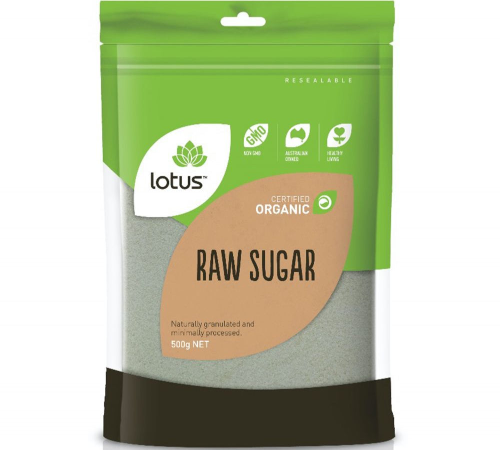 Lotus Organic Raw Sugar 500g