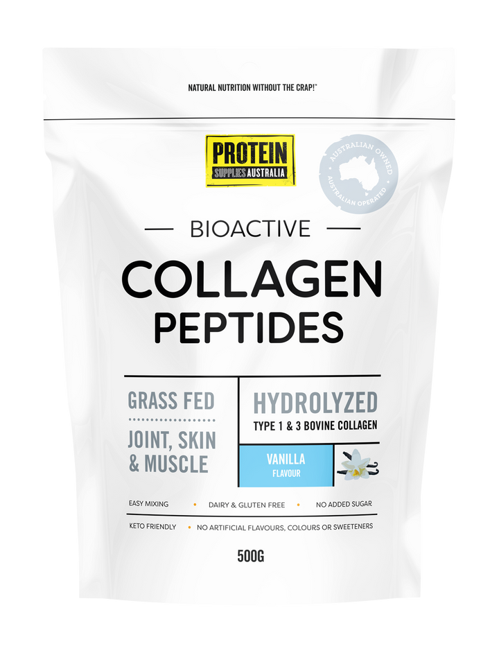 Protein Supplies Australia Collagen Vanilla 500g