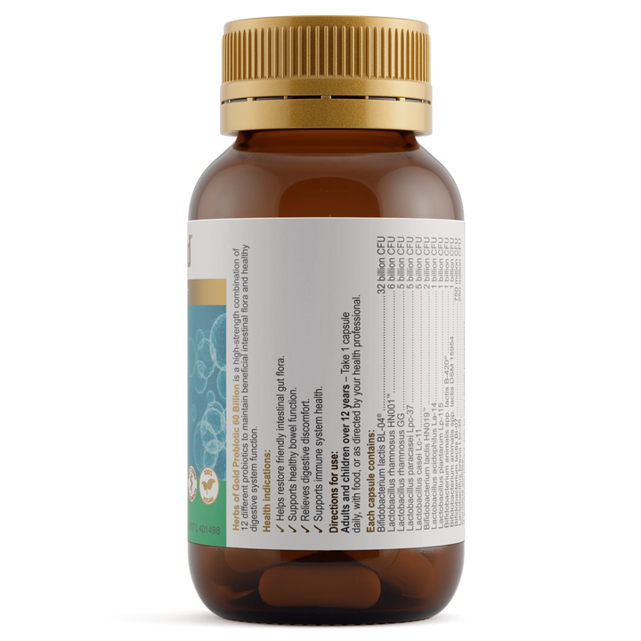 Herbs Of Gold Probiotic 60 Billion