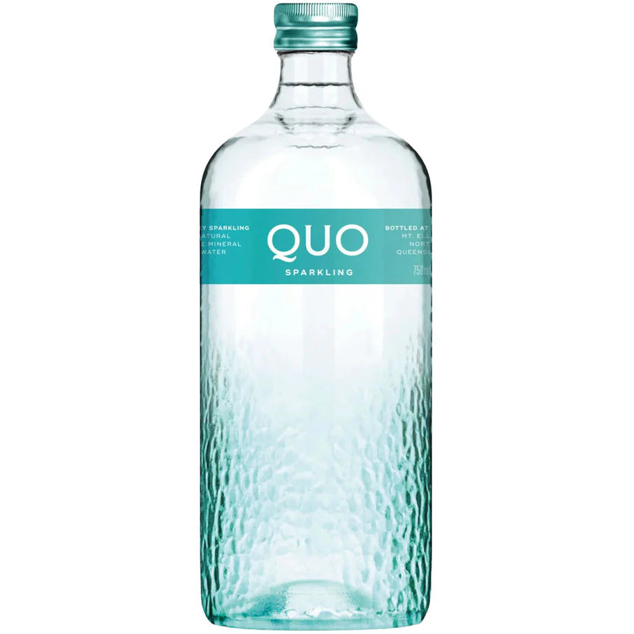 Quo Pure Natural Mineral Water Sparkling 750ml