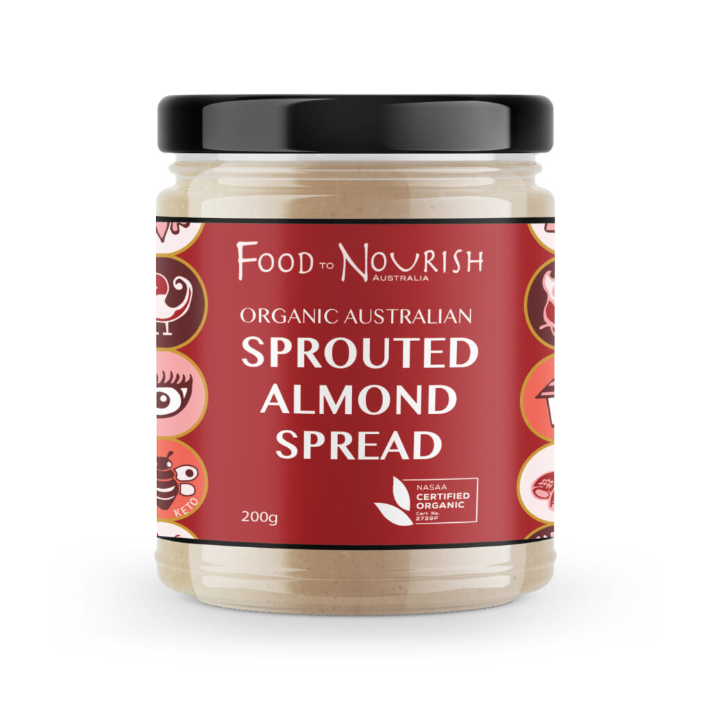 Foods To Nourish Activated Almond Spread 200g