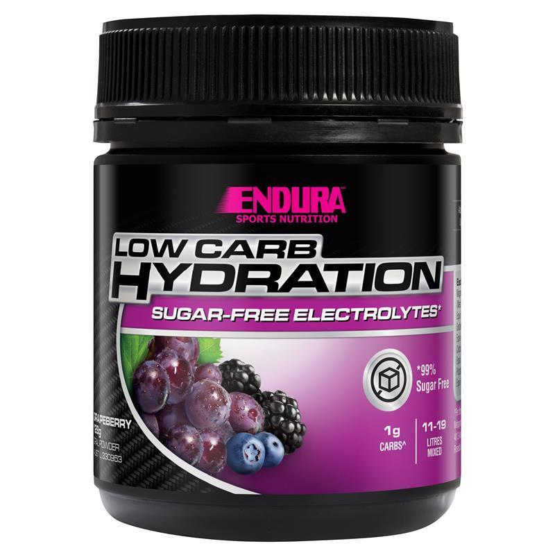 Endura Rehydration Low Carb Fuel Grapeberry 128g