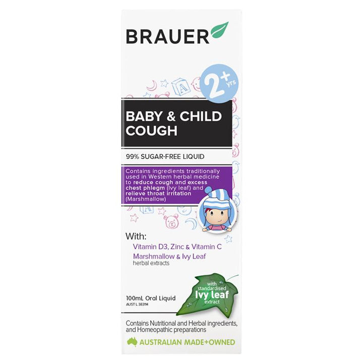 Brauer Baby And Child Cough Relief 100ml