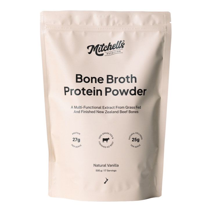 Mitchells Nutrition Bone Broth Protein Powder Vanilla 500g