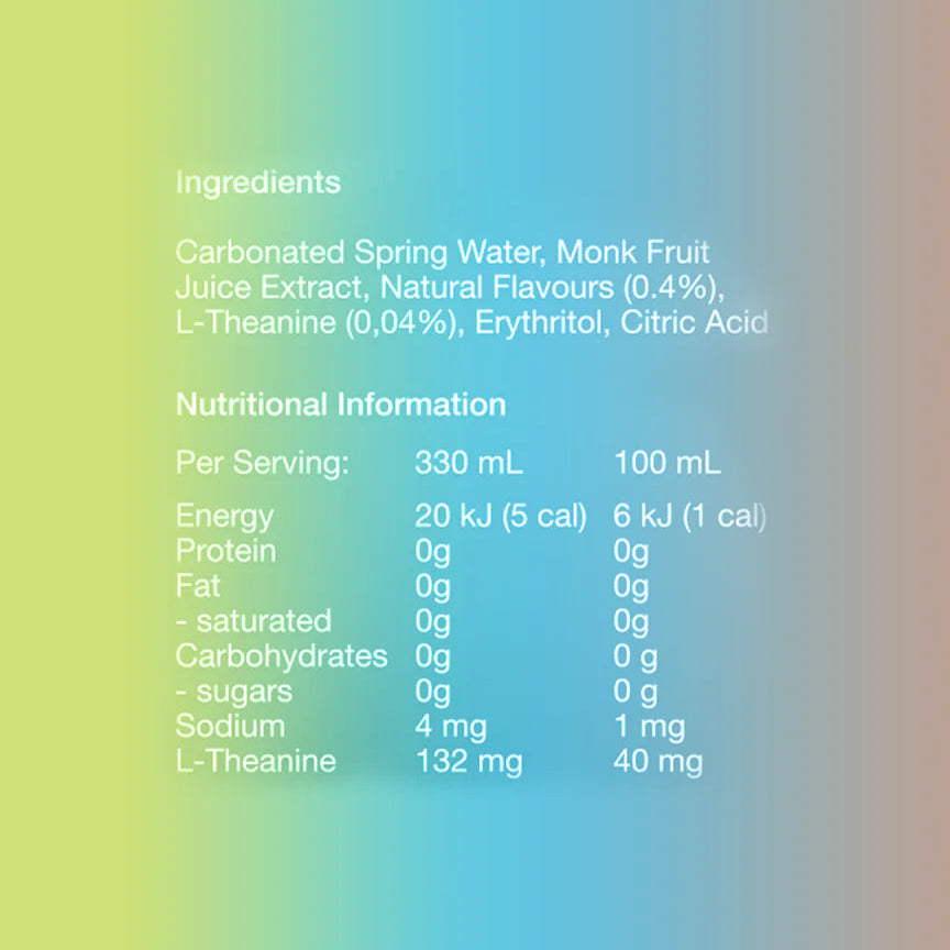 Mellows Functional Sparkling Water Watermelon Lychee 330ml