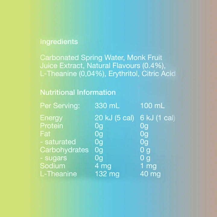 Mellows Functional Sparkling Water Watermelon Lychee 330ml