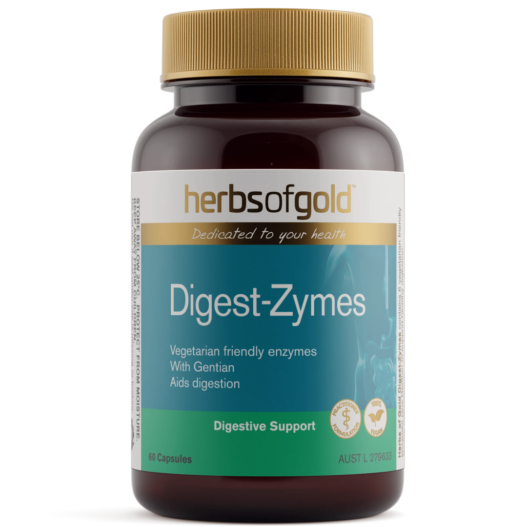 Herbs Of Gold Digest-zymes 60c