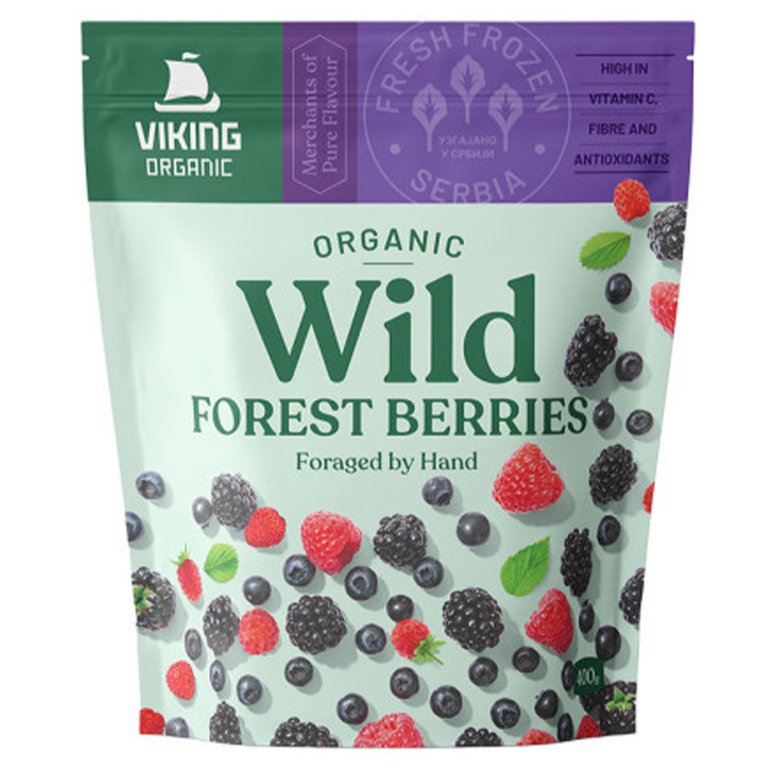 Viking Organic Wild Blueberries 400g