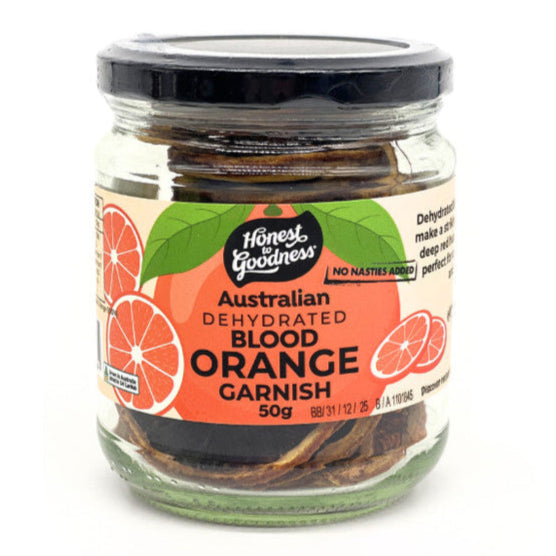 Honest To Goodness Organic Dehydrated Blood Orange Garnish 50g