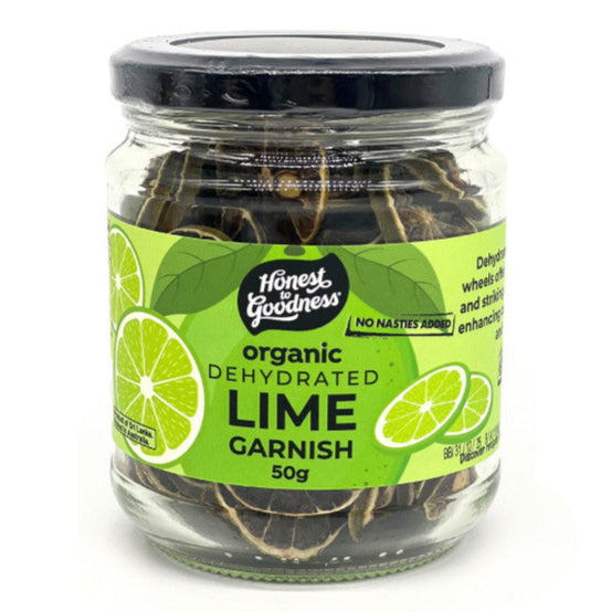 Honest To Goodness Organic Dehydrated Lime Garnish 50g