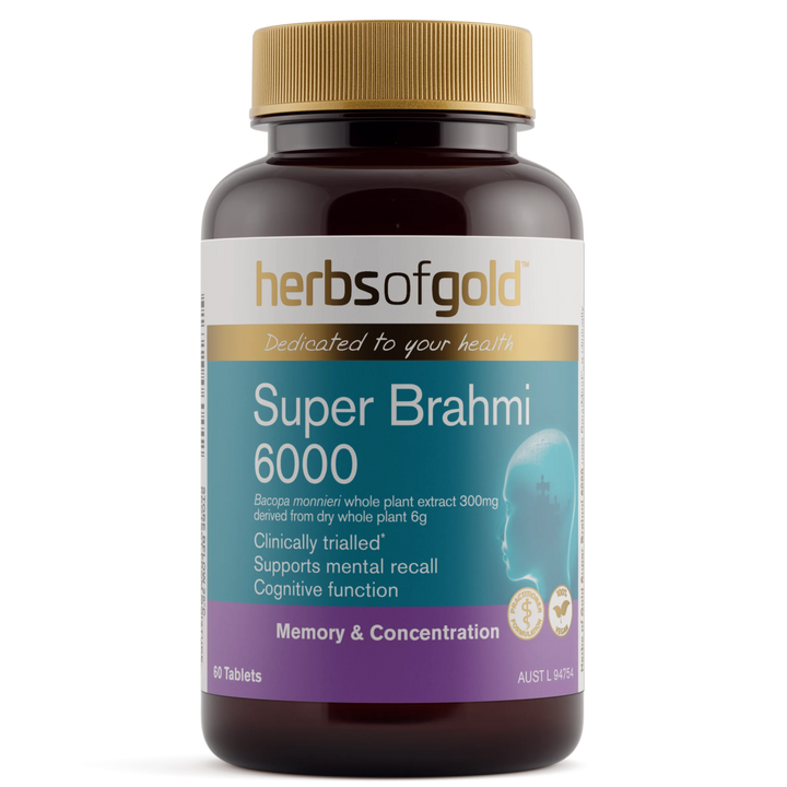 Herbs Of Gold Brahmi 6000 60t