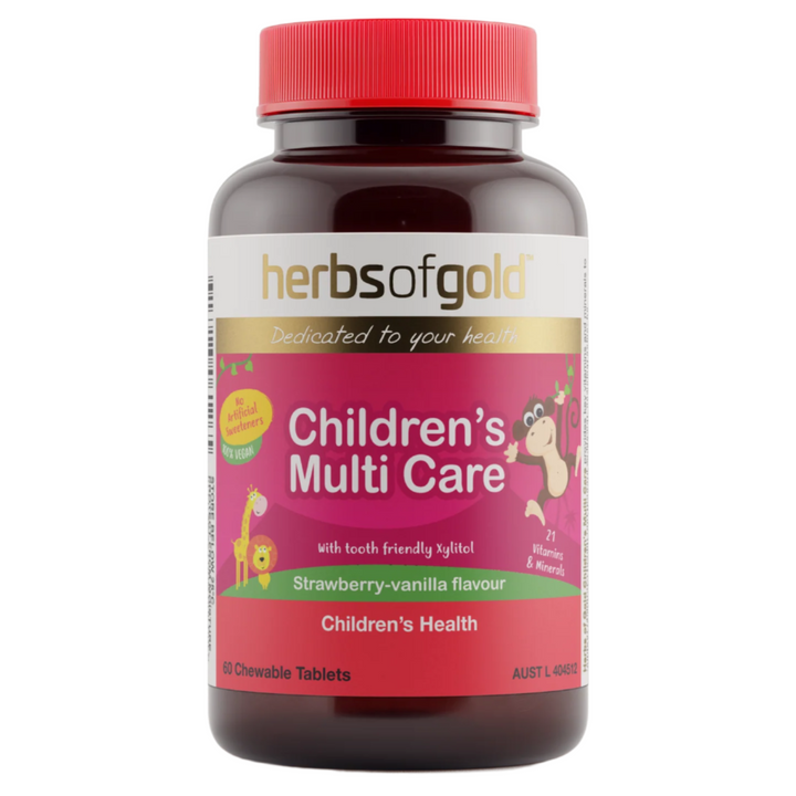Herbs Of Gold Childrens Multi Chewable 60t