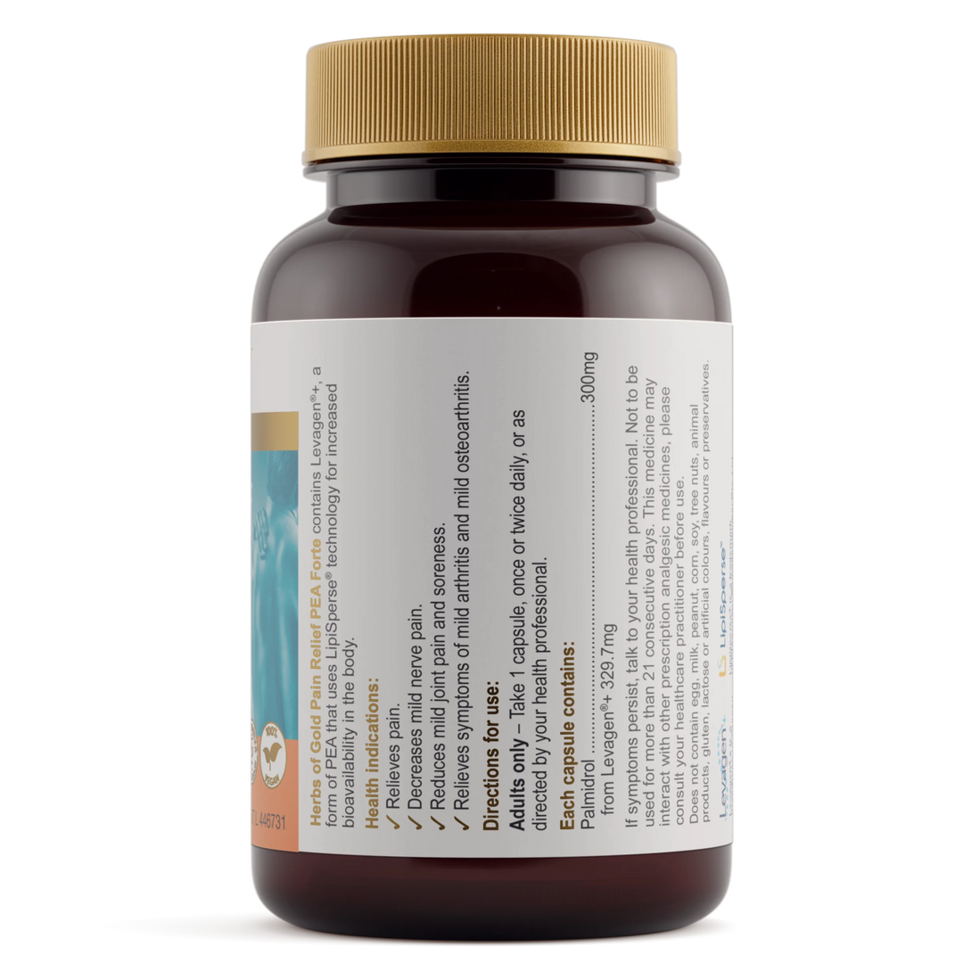 Herbs Of Gold Pain Relief Pea Forte 21c
