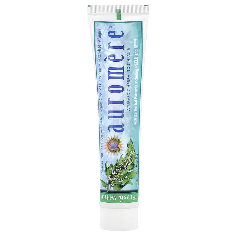 Auromere Mint Toothpaste 117g