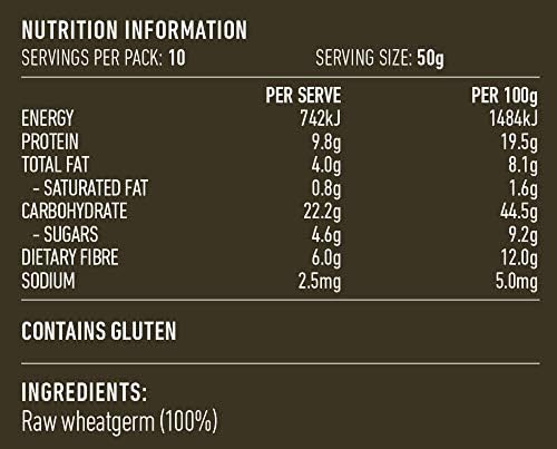 Lotus Raw Wheat Germ 500g