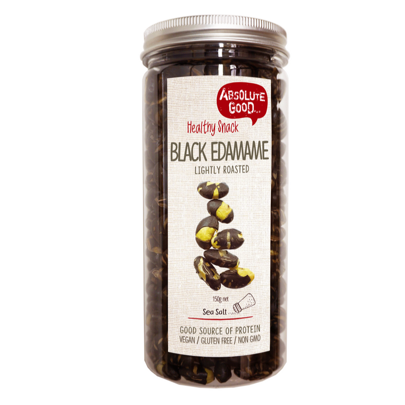 Absolute Good Black Edamame Roasted Sea Salt 150g