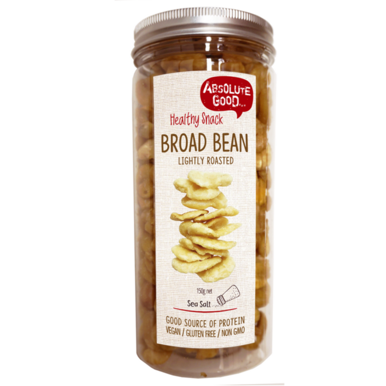 Absolute Good Broad Bean Roasted Sea Salt 150g