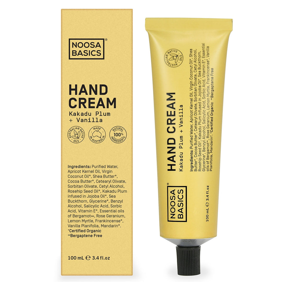 Noosa Basics Hand Cream Kakadu Plum + Vanilla 100ml